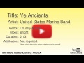 Ye Ancients United States Marine Band Country Folk Bright YouTube Audio Library BGM