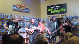 Whiskey of the Damned "Maria" acoustic sung at Knoxville TN  radio station