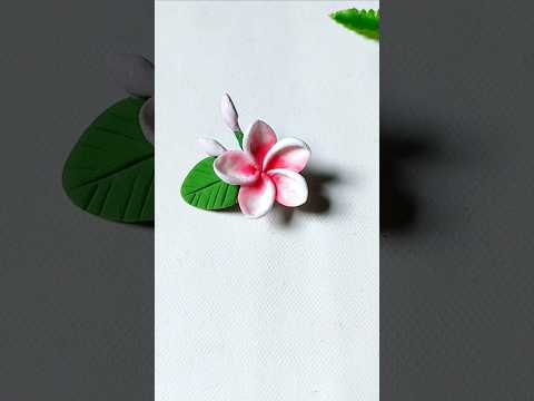 clay  কাঁঠগোলাপ 🌸 |diy clay flower #diy #clayart #shorts #art #flowers #viralvideo #youtubeshorts