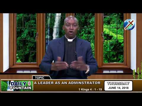 DAILY FOUNTAIN OF JUNE 14, 2018 - VEN. GERSHINEN PAUL DAJUR, PhD