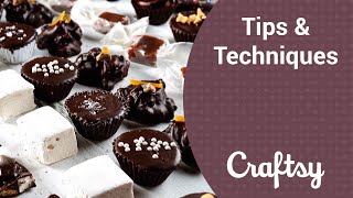 Homemade Chocolate Candy: Mini Chocolate Cups