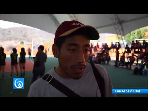 Jóvenes deportistas representantes de Puebla en las disciplinas de básquetbol y voleibol, continúan avanzando en las competencias