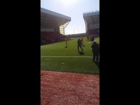 The moment albion rovers win the league..