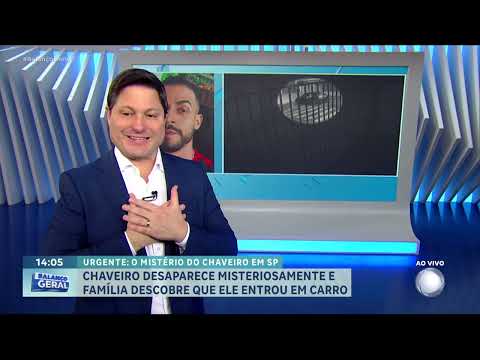 Chaveiro desaparece misteriosamente e família descobre que ele entrou em um carro | BALANÇO GERAL