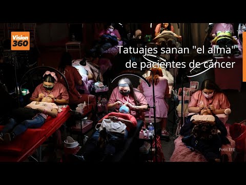 Tatuajes sanan "el alma" de pacientes de cáncer