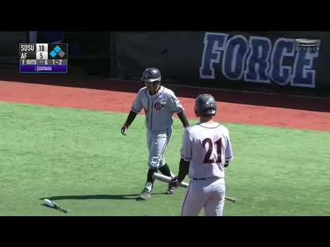 SDSU BASEBALL: AZTECS 15, AIR FORCE 11 - 4/8/18