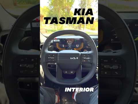 KIA TASMAN: INTERIOR