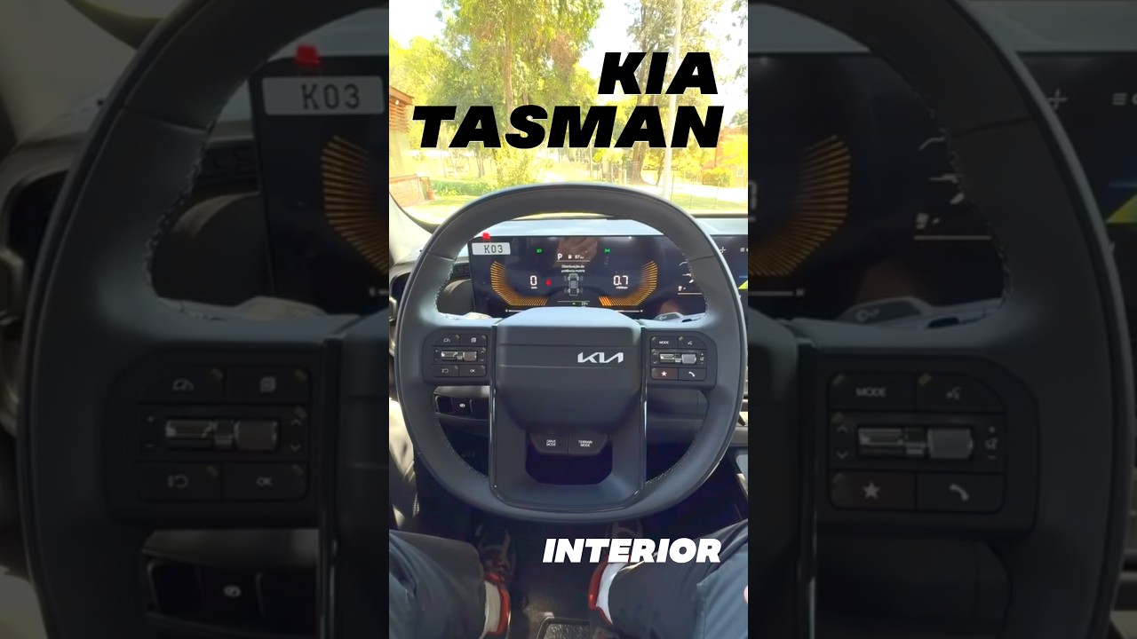 KIA TASMAN: INTERIOR