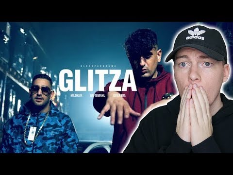 😲 Öhm..: MILONAIR - GLITZA feat. HAFTBEFEHL & JOKER BRA [Official Video] [4K] Reaction/Reaktion