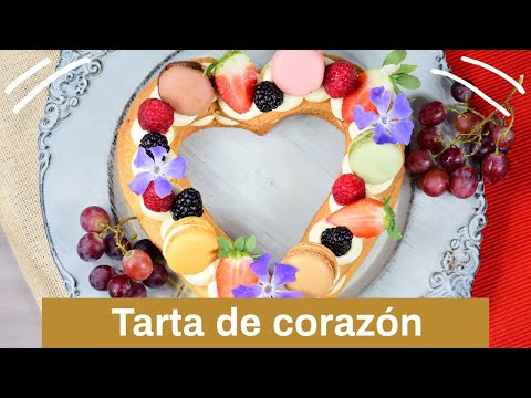 Tarta de corazón para San Valentín