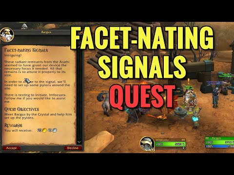 Facet-Nating Signals Quest (WoW TWW)