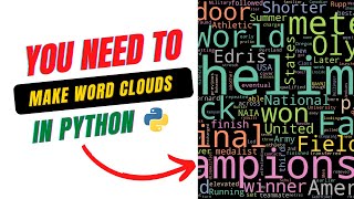 Download the video "How to make a word cloud with Python [Beginner Friendly]"