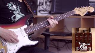 Video thumbnail for Menatone Top Boost In A Can (TBIAC) Demo & Review – Vox AC30 style overdrive pedal, 8-knob version by TheGuacamoleXplosion