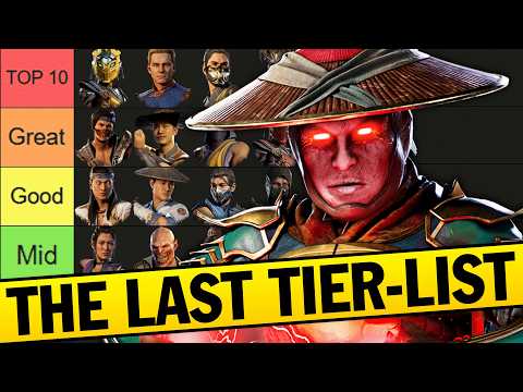 The Final Mortal Kombat 1 Tier List...
