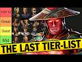 The Final Mortal Kombat 1 Tier List