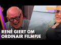 René giert om ordinair filmpje over Vandaag Inside-hondenriem: 'Hupsakee!' | VANDAAG INSIDE