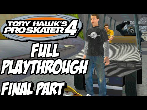 TONY HAWK'S PRO SKATER 4 Full Game Walkthrough Gameplay Part 2 - Career Mode Playstation 2