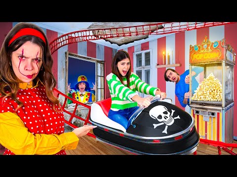 HO APERTO UN PARCO GIOCHI ABBANDONATO IN CASA NELLA VITA REALE PER SPAVENTARE I NOSTRI AMICI!😱