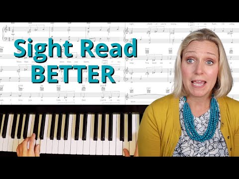 Learn To Sight Read Better using intervals