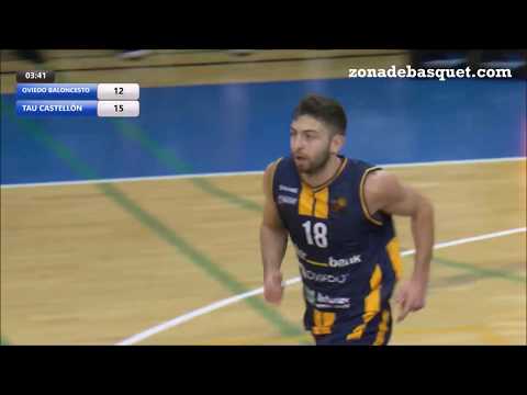 LEB ORO 18/19 | Sergio Llorente (OCB), partido ante Amics