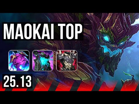 MAOKAI vs VOLIBEAR (TOP) | EUW Master | 25.13