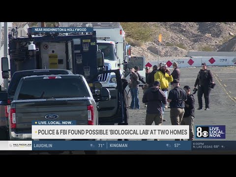 Police, FBI find possible 'biological lab' at Las Vegas home