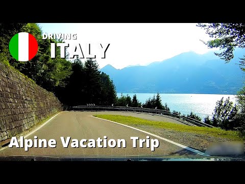 Italy Vacation Trip. Bondone - Storo (Alpine Moutain Road. Lake Idro Zone) 👀🚘