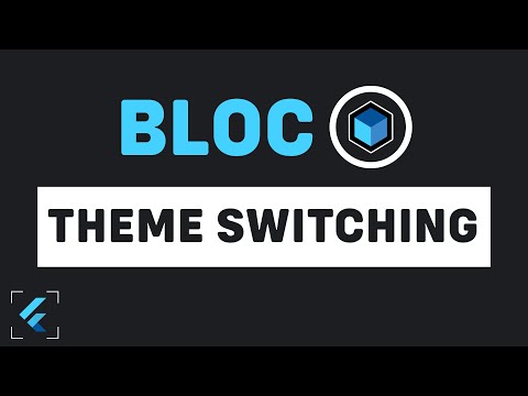 Project Number 2 - Theme Switching | Flutter Bloc Tutorial for Beginners | PART 7