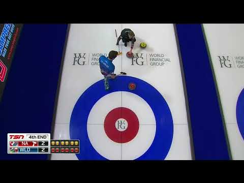 #contcup2018 Ben Hebert tries in-turn come through the hole vs Thomas Ulsrud; violates FGZ instead