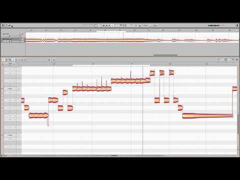 Melodyne 4: Editing Transient Attack with Sound Editor
