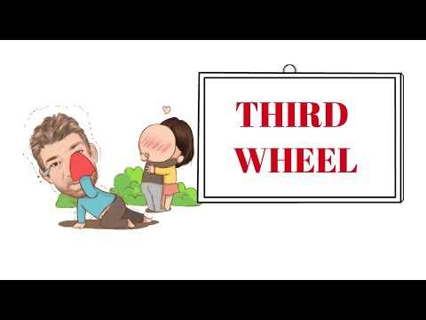 English Tutor Nick P Noun Phrase (312) Third Wheel -Origin - Animated