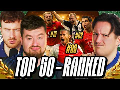 Ranking The 50 GREATEST Premier League Players Of All Time