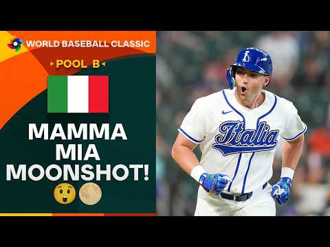THIRD DECK?! Jac Caglianone CRUSHES a home run for Team Italy! 😲🇮🇹 | 2026 World Baseball Classic