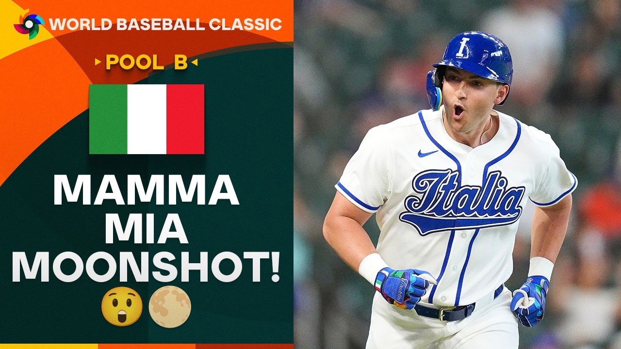 THIRD DECK?! Jac Caglianone CRUSHES a home run for Team Italy! 😲🇮🇹 | 2026 World Baseball Classic