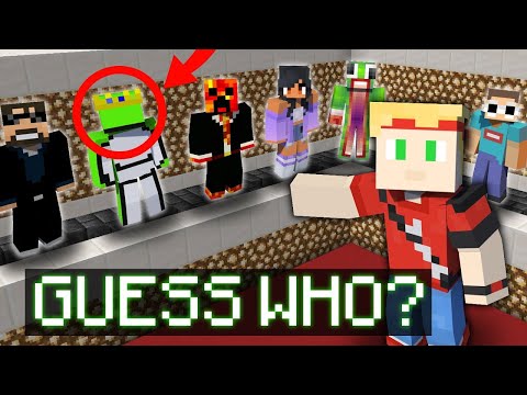 Guess Who with 15 Minecraft Youtubers