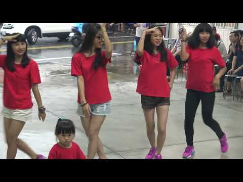 170618 竹山三坪院電音三太子 EXID(이엑스아이디) 'Up & Down'