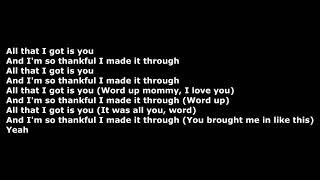 Ghostface Killah - All That I Got Is You Lyrics