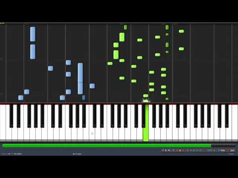 Corpse Bride Piano Duet Synthesia