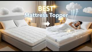 TOP 5 Best Mattress Topper 2026 | Memory Foam Mattress Toppers For Pressure Relief
