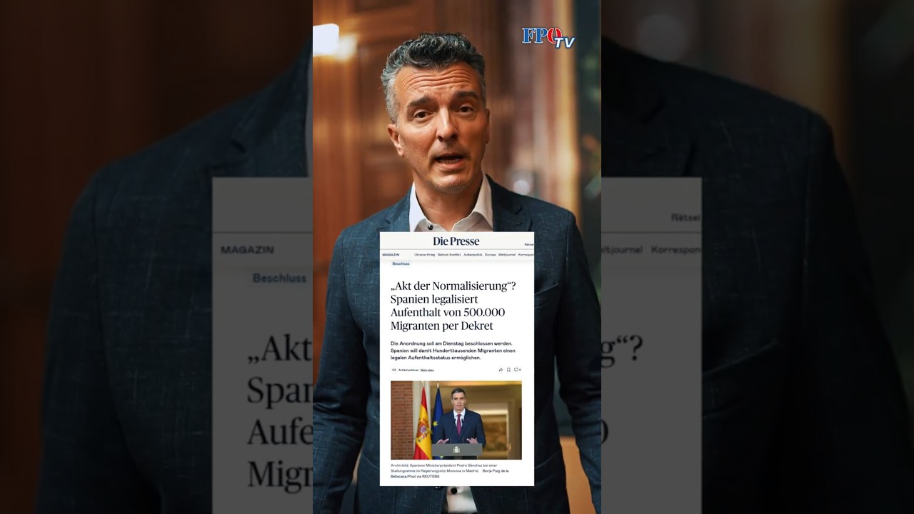 Was in Spanien passiert, ist ein sicherheitspolitischer Anschlag auf Europa!