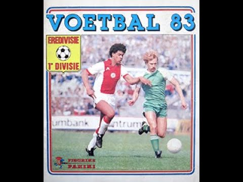 STICKERS PANINI DUTCH CHAMPIONSHIP 1983 SPARTA ROTTERDAM