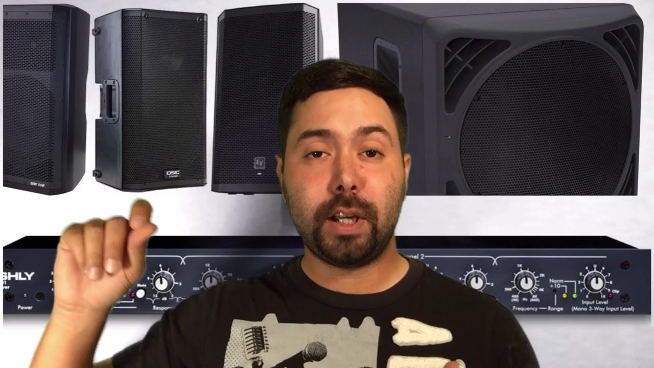 Crossover with Powered Speakers