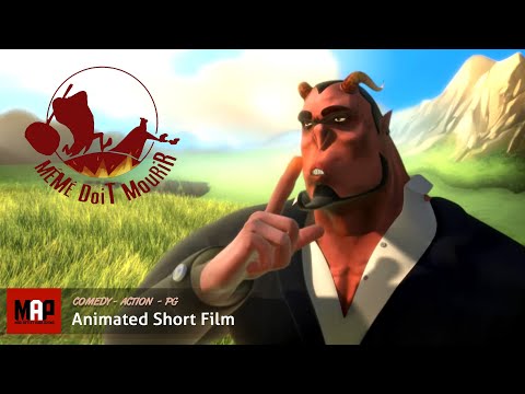 Devilishly Funny CGI 3D Animated Short Film ** GRANNY MUST DIE ** Hilarious Cartoon by IsArt Digital