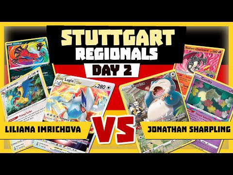 Liliana Imrichova (Lugia) vs Jonathan Sharpling (LostBox) | Pokemon TCG Stuttgart Day 2 2022