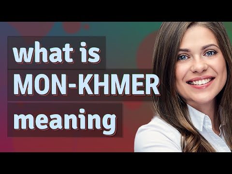 Mon-khmer | meaning of Mon-khmer