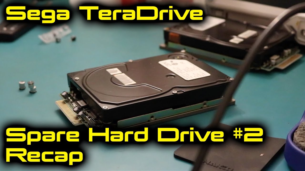 Sega TeraDrive Spare Drive WDL-330P #2 Recapping