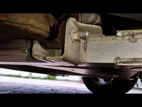 Part of a video titled How To Tell If Your Front Control Arm Bushings Are Bad -- EASY!!