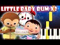 Little Baby Bum X3 Piano MIX Kids Songs On Piano