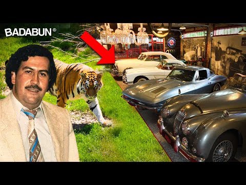 Los 10 lujos más absurdos de Pablo Escobar