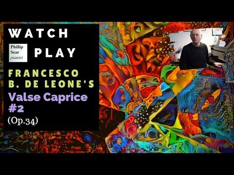 Francesco B. de Leone: Valse Caprice No.2, Op.34